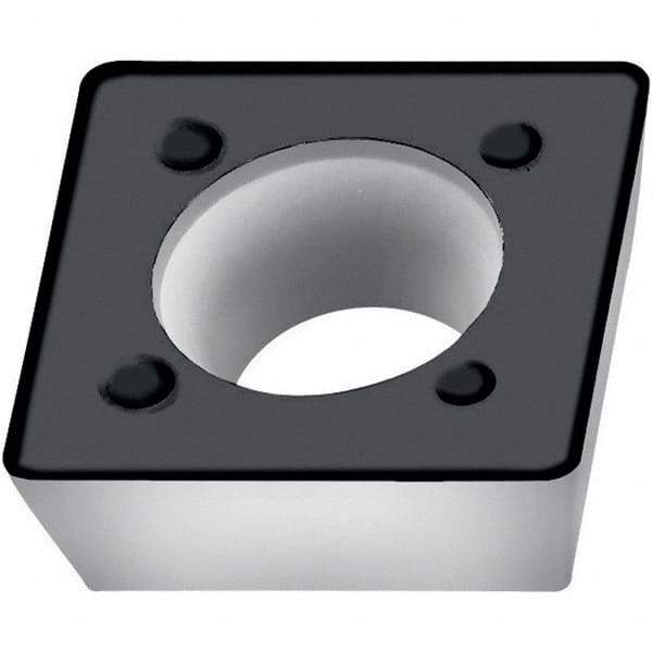 Walter - SPMW120408 A27 Grade WKP35S Carbide Milling Insert - TiCN/Al2O3/TiCN Finish, 0.1874" Thick, 1/2" Inscribed Circle, 0.8mm Corner Radius - Eagle Tool & Supply