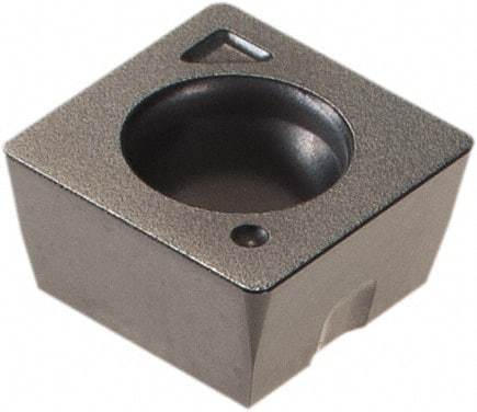 Walter - MPHX060304 A57 Grade WKP35S Carbide Milling Insert - TiCN/Al2O3/TiCN Finish, 0.1252" Thick, 0.4mm Corner Radius - Eagle Tool & Supply