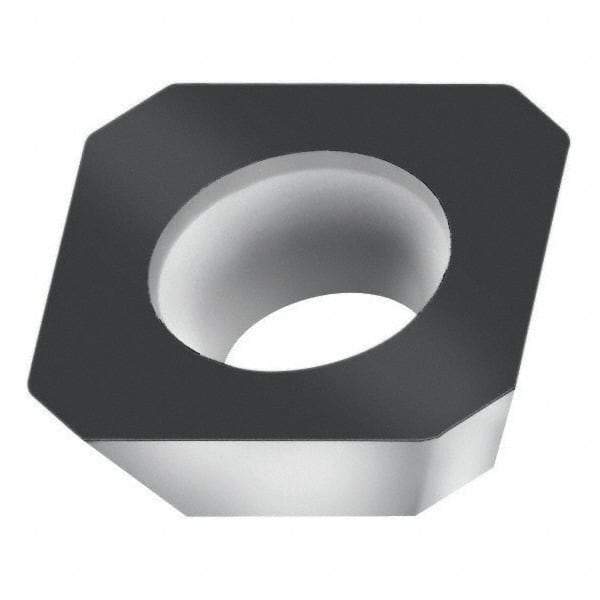 Walter - SEHW1204 Grade WKP35S Carbide Milling Insert - TiCN/Al2O3/TiCN Finish, 0.1874" Thick, 1/2" Inscribed Circle, 0.8mm Corner Radius - Eagle Tool & Supply