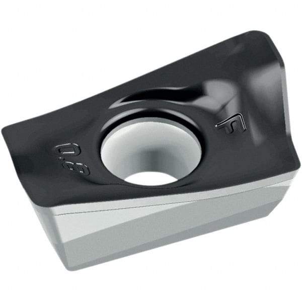 Walter - ADKT1606 F56 Grade WKP35S Carbide Milling Insert - TiCN/Al2O3/TiCN Finish, 0.2421" Thick, 0.8mm Corner Radius - Eagle Tool & Supply