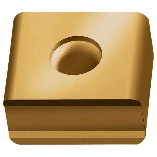 Walter - LNMU201012 F27T Grade WKP25S Carbide Milling Insert - TiCN/Al2O3/TiCN Finish, 0.3937" Thick, 0.047" Corner Radius - Eagle Tool & Supply