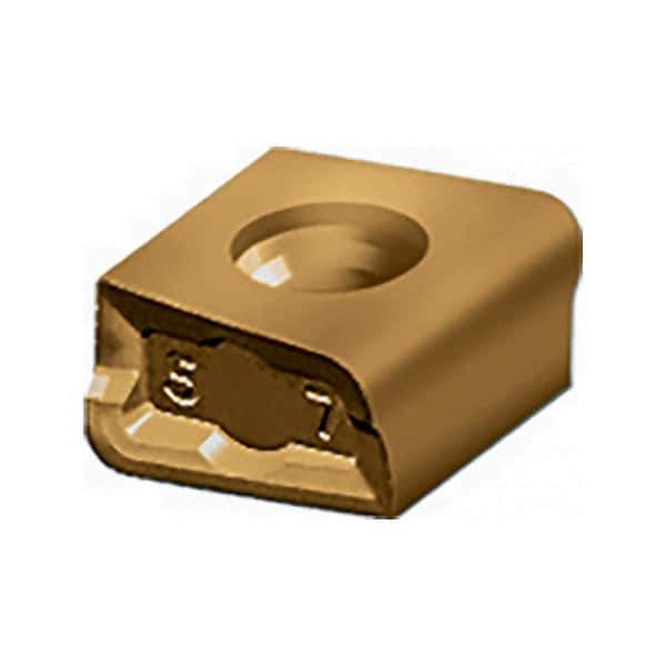 Walter - LNHU080404 B57T Grade WKP35S Carbide Milling Insert - TiCN/Al2O3/TiCN Finish, 0.1772" Thick, 0.4mm Corner Radius - Eagle Tool & Supply