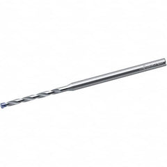 Walter-Titex - 2.15mm, 140° Point, Solid Carbide Micro Drill Bit - Eagle Tool & Supply