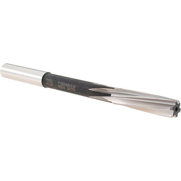 Walter-Titex - 9.99mm Cobalt 6 Flute Chucking Reamer - Eagle Tool & Supply