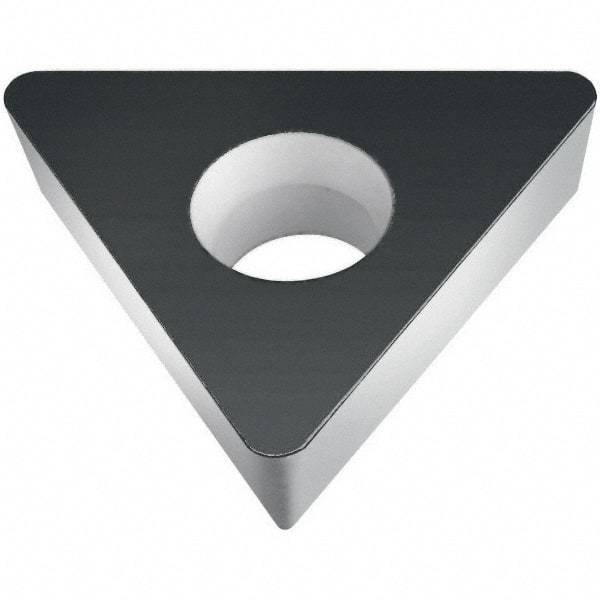 Walter - TPJW1604 Grade WKM Carbide Milling Insert - 0.1874" Thick, 3/8" Inscribed Circle - Eagle Tool & Supply