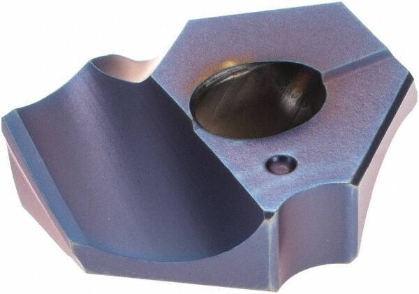 Walter - Series P6001, 20mm Diam Grade WPP45C Replaceable Drill Tip - Carbide, TiAlN/TiAl Finish - Eagle Tool & Supply