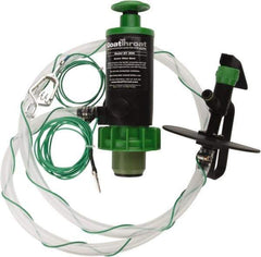 GoatThroat Pumps - 3/8" Outlet, 4 GPM, Polypropylene Hand Operated Transfer Pump - 56" OAL, For up to 55 Gal Drums, For Class I & II Flammable & Combustible Liquids - Eagle Tool & Supply