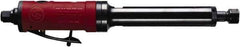 Chicago Pneumatic - 1/4" Collet, Straight Handle, Straight Air Die Grinder - 22,000 RPM, Rear Exhaust, 25 CFM, 0.47 hp, 90 psi, 1/4" Inlet - Eagle Tool & Supply