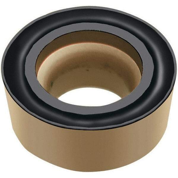 Walter - RCGT1204M0 PF5 Grade WS10 Carbide Turning Insert - Uncoated, Round, 12mm Inscr Circle, 3/16" Thick - Eagle Tool & Supply