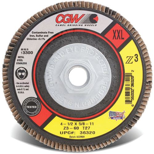 CGW 4–1/2X7/8 T27 Z3 XXL 80G - Eagle Tool & Supply