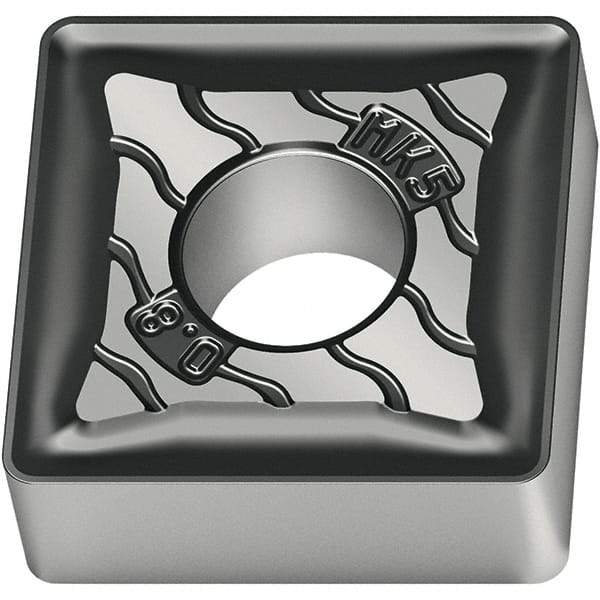 Walter - SNMG543 MK5 Grade WKK20S Carbide Turning Insert - TiCN/Al2O3/TiCN Finish, 90° Square, 5/8" Inscr Circle, 1/4" Thick, 3/64" Corner Radius - Eagle Tool & Supply