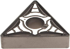 Walter - TNMG432 MP5 Grade WPP30S Carbide Turning Insert - TiCN/Al2O3/TiN Finish, 60° Triangle, 1/2" Inscr Circle, 3/16" Thick, 1/32" Corner Radius - Eagle Tool & Supply