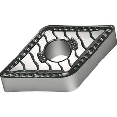 Walter - DNMG433 MP3 Grade WPP20S Carbide Turning Insert - TiCN/Al2O3/TiN Finish, 55° Diamond, 1/2" Inscr Circle, 3/16" Thick, 3/64" Corner Radius - Eagle Tool & Supply