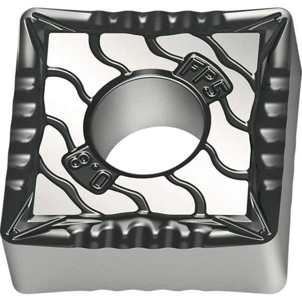 Walter - SNMG322 FP5 Grade WPP20S Carbide Turning Insert - TiCN/Al2O3/TiN Finish, 90° Square, 3/8" Inscr Circle, 1/8" Thick, 1/32" Corner Radius - Eagle Tool & Supply