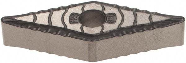 Walter - VNMG332 FP5 Grade WPP10S Carbide Turning Insert - TiCN/Al2O3/TiN Finish, 35° Diamond, 3/8" Inscr Circle, 3/16" Thick, 1/32" Corner Radius - Eagle Tool & Supply