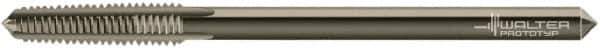 Walter-Prototyp - M10x1.50 Metric, 5 Flutes, Nitride/Oxide Finish, Cobalt, Nut Tap - 271mm Overall Length, 36mm Thread Length - Eagle Tool & Supply