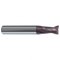 20mm Dia. x 92mm Overall Length 2-Flute Square End Solid Carbide SE End Mill-Round Shank-Center Cut-Firex - Eagle Tool & Supply