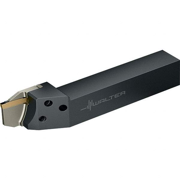Walter - NCCE, External, Left Hand, 3mm Max Depth of Cut, 0.6 to 2.3mm Groove Width, Indexable Grooving Tool Holder - GX16-2.. Insert Compatibility, 20mm Shank Height, 20mm Shank Width, 123mm OAL - Eagle Tool & Supply