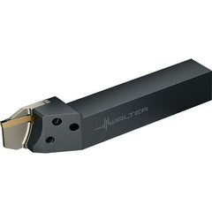 Walter - NCCE, External, Right Hand, 3mm Max Depth of Cut, 0.6 to 2.3mm Groove Width, Indexable Grooving Tool Holder - GX16-2.. Insert Compatibility, 20mm Shank Height, 20mm Shank Width, 123mm OAL - Eagle Tool & Supply