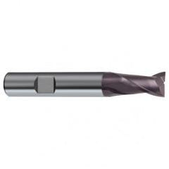 16mm Dia. x 82mm Overall Length 2-Flute Square End Solid Carbide SE End Mill-Weldon Shank-Center Cut-Firex - Eagle Tool & Supply
