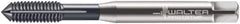 Walter-Prototyp - M6x1.00 Metric 6HX Modified Bottoming Thread Forming Tap - Cobalt, TiCN Finish, 80mm OAL, 15mm Thread Length, Right Hand Thread, Series D7061706 - Eagle Tool & Supply