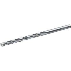 Walter-Titex - 9.1mm, 130° Point, Spiral Flute, Cobalt Taper Length Drill Bit - Bright Finish, 115mm Flute Length, 175mm OAL, Series A1544 - Eagle Tool & Supply
