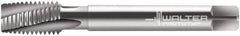 Walter-Prototyp - M6x1.00 Metric 3 Flute 6H Plug Spiral Flute Tap - Cobalt, Bright Finish, 80mm OAL, Right Hand Flute, Right Hand Thread, Series 20461 - Exact Industrial Supply