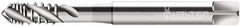 Walter-Prototyp - M4x0.70 Metric 3 Flute 6H Modified Bottoming Spiral Flute Tap - Cobalt, Bright Finish, 63mm OAL, Right Hand Flute, Right Hand Thread, Series P40519 - Exact Industrial Supply