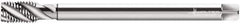 Walter-Prototyp - M12x1.75 Metric 3 Flute 6H Modified Bottoming Spiral Flute Tap - Cobalt, Bright Finish, 220mm OAL, Right Hand Flute, Right Hand Thread, Series P2056935 - Eagle Tool & Supply