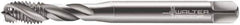Walter-Prototyp - M8x1.25 Metric 3 Flute 6H Modified Bottoming Spiral Flute Tap - Cobalt, Bright Finish, 90mm OAL, Right Hand Flute, Right Hand Thread, Series 7051770 - Exact Industrial Supply