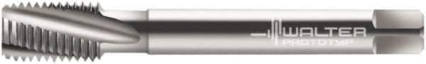 Walter-Prototyp - M24x1.50 Metric Fine 4 Flute 6H Modified Bottoming Spiral Flute Tap - Cobalt, Bright Finish, 140mm OAL, Right Hand Flute, Right Hand Thread, Series 21460 - Eagle Tool & Supply