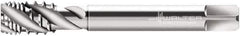 Walter-Prototyp - M12x1.75 Metric 3 Flute 6H Modified Bottoming Spiral Flute Tap - Cobalt, Bright Finish, 110mm OAL, Right Hand Flute, Right Hand Thread, Series P40569 - Exact Industrial Supply