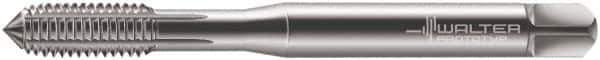 Walter-Prototyp - M4x0.70 Metric 6HX Modified Bottoming Thread Forming Tap - Cobalt, Bright Finish, 63mm OAL, 12mm Thread Length, Right Hand Thread, Series D7061700 - Exact Industrial Supply