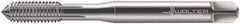 Walter-Prototyp - M3x0.50 Metric 6HX Modified Bottoming Thread Forming Tap - Cobalt, Bright Finish, 56mm OAL, 9mm Thread Length, Right Hand Thread, Series D7061700 - Exact Industrial Supply