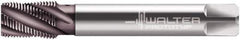 Walter-Prototyp - 3/8-18 NPT, 30° Helix, 5 Flutes, Modified Bottoming Chamfer, Hardlube Finish, Cobalt, Spiral Flute Pipe Tap - Right Hand Flute, 0.6299" Shank Diam, 0.7874" Thread Length, 0.4724" Square Size, Series 2556702 - Eagle Tool & Supply