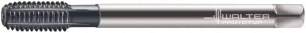 Walter-Prototyp - M12x1.75 Metric 6HX Modified Bottoming Thread Forming Tap - Cobalt, TiCN Finish, 110mm OAL, 23mm Thread Length, Right Hand Thread, Series D7066706 - Eagle Tool & Supply