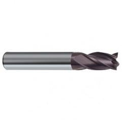 5mm Dia. x 54mm Overall Length 4-Flute Square End Solid Carbide SE End Mill-Round Shank-Center Cut-Firex - Eagle Tool & Supply