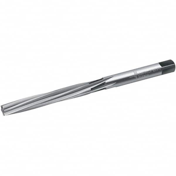 Walter-Titex - 0.4921" Diam, Straight Shank, 76mm Flute, Hand Reamer - Eagle Tool & Supply