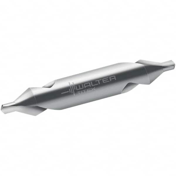 Walter-Titex - Metric Plain Cut 60° Incl Angle High Speed Steel Combo Drill & Countersink - Eagle Tool & Supply