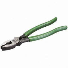 SK - Pliers - 9" High Leverage Linesman Pliers - Eagle Tool & Supply