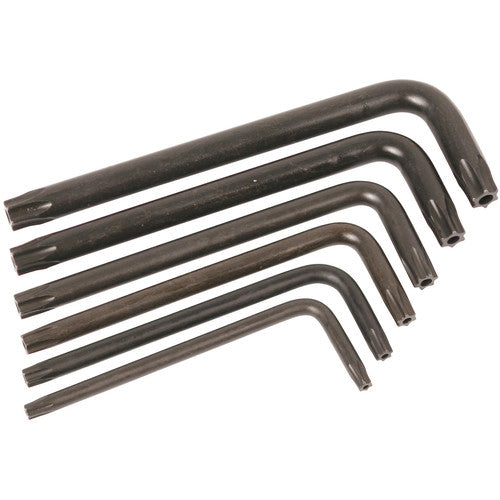 T10S-T30S TORX 6PC L-KEY SET - Eagle Tool & Supply