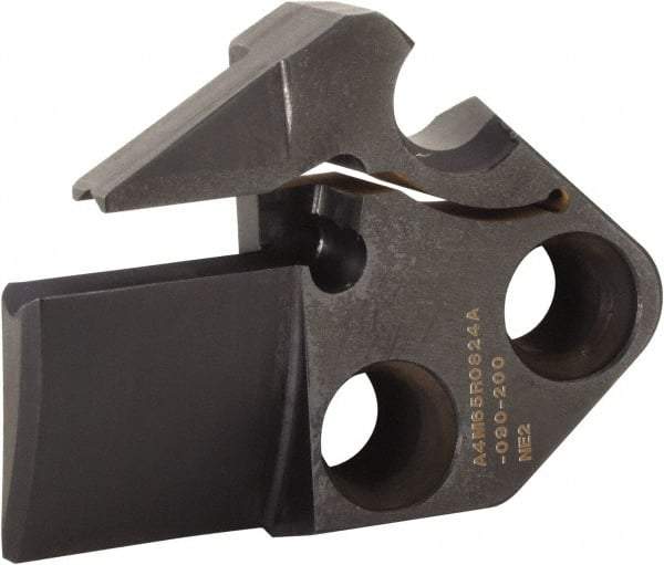 Kennametal - 10mm Groove Width, 24mm Max Depth of Cut, Right Hand Cut, A4M-A Indexable Grooving Blade - 10 Seat Size, A4G1000M10P08GMP Insert Style, Series A4 - Eagle Tool & Supply