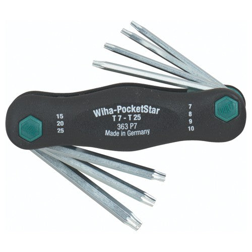 7PC FOLD UP TORX SET - Eagle Tool & Supply