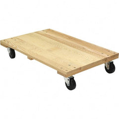 Vestil - 1,200 Lb Capacity Hardwood Dolly - 36" Long x 24" Wide - Eagle Tool & Supply
