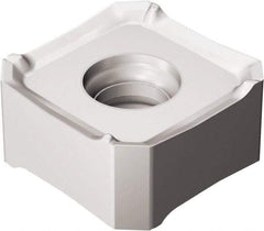 Sandvik Coromant - 345R13T5 ML Grade 1130 Carbide Milling Insert - AlTiCrN Finish, 5.95mm Thick, 13mm Inscribed Circle, 0.8mm Corner Radius - Eagle Tool & Supply