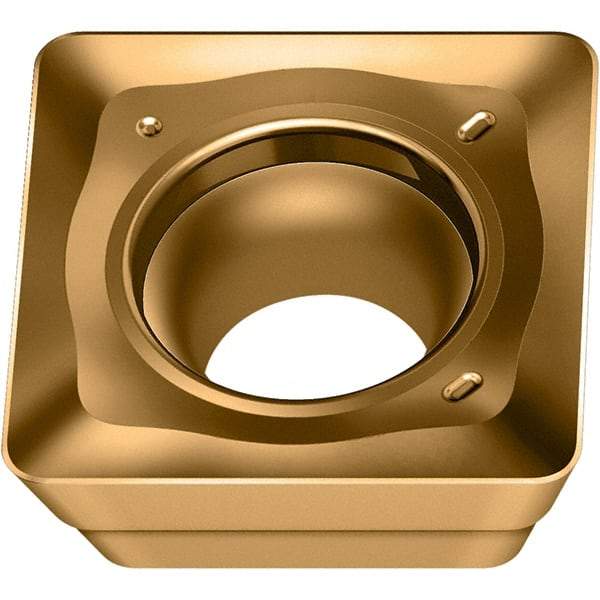 Walter - A57 Grade WKP25S Milling Insert - 2.78mm Thick, 6.35mm Inscribed Circle, 0.4mm Corner Radius - Eagle Tool & Supply