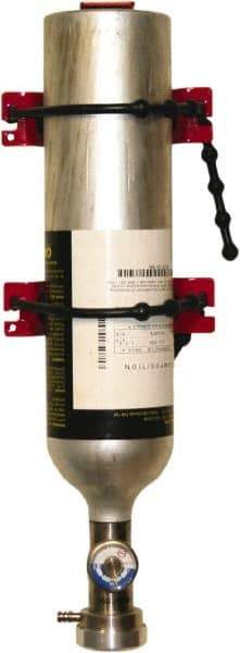 BW Technologies by Honeywell - Methane - 1.62%, LEL Pentane - 50%, Oxygen - 18%, Hydrogen Sulfide - 25 ppm, Carbon Monoxide - 100 ppm Calibration Gas - Includes Aluminum Cylinder, Use with Honeywell Gas Detectors - Eagle Tool & Supply