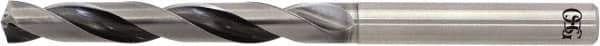 OSG - 12.7mm 140° Solid Carbide Jobber Drill - WXL Finish, Right Hand Cut, Spiral Flute, Straight Shank, 167mm OAL - Eagle Tool & Supply