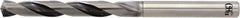 OSG - 8.75mm 140° Solid Carbide Jobber Drill - WXL Finish, Right Hand Cut, Spiral Flute, Straight Shank, 128mm OAL - Eagle Tool & Supply