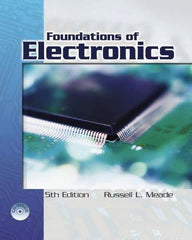 DELMAR CENGAGE Learning - Foundations of Electronics, 5th Edition - Electronics Reference, Hardcover, Delmar/Cengage Learning, 2006 - Eagle Tool & Supply